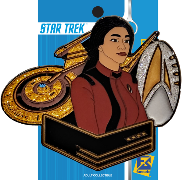 Star Trek - The  Women of Trek: CAPTAIN MICHAEL BURNHAM VEGAS Limited Edition Pin