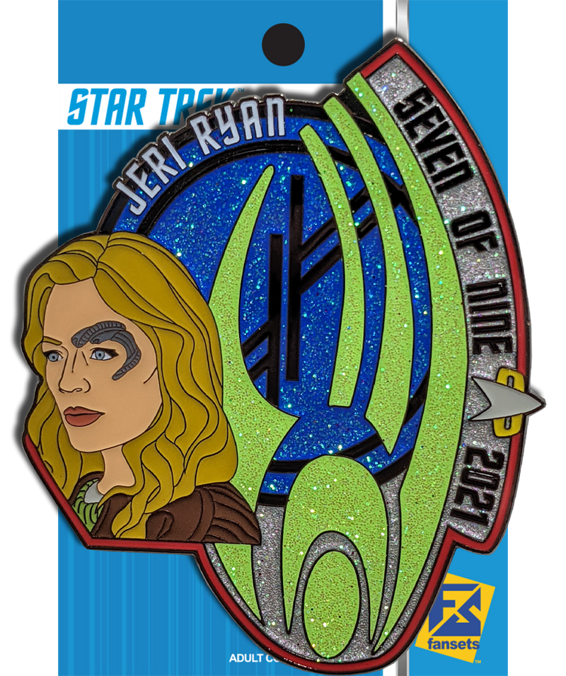 STLV 2021 SEVEN of NINE Women of Trek Special Edition FanSets Pin