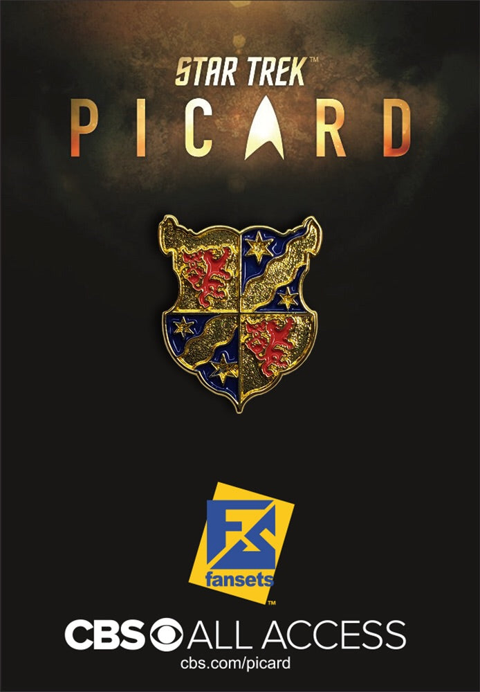 Star Trek: Picard Family CREST Licensed Fansets Pin