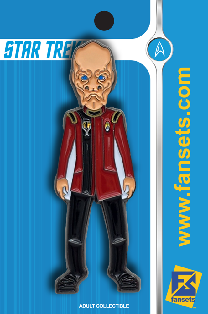 Star Trek Discovery CAPTAIN SARU 32ND CENTURY  Licensed FanSets MicroCrew Collector’s Pin