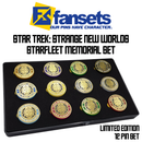 Star Trek Strange New Worlds Memorial Pin Collection